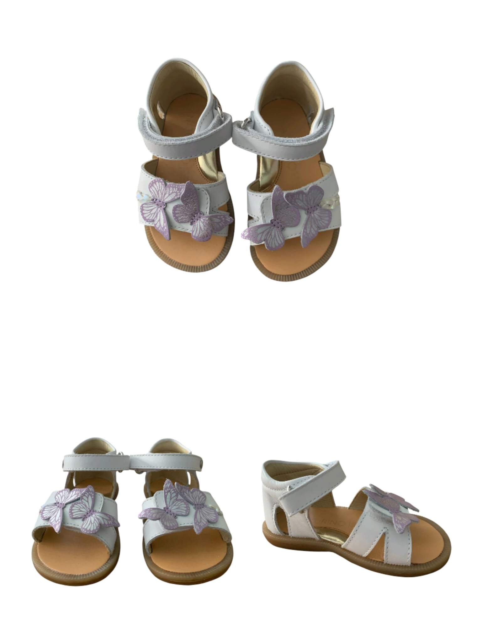 NATURINO CHRISSE CALF WHITE