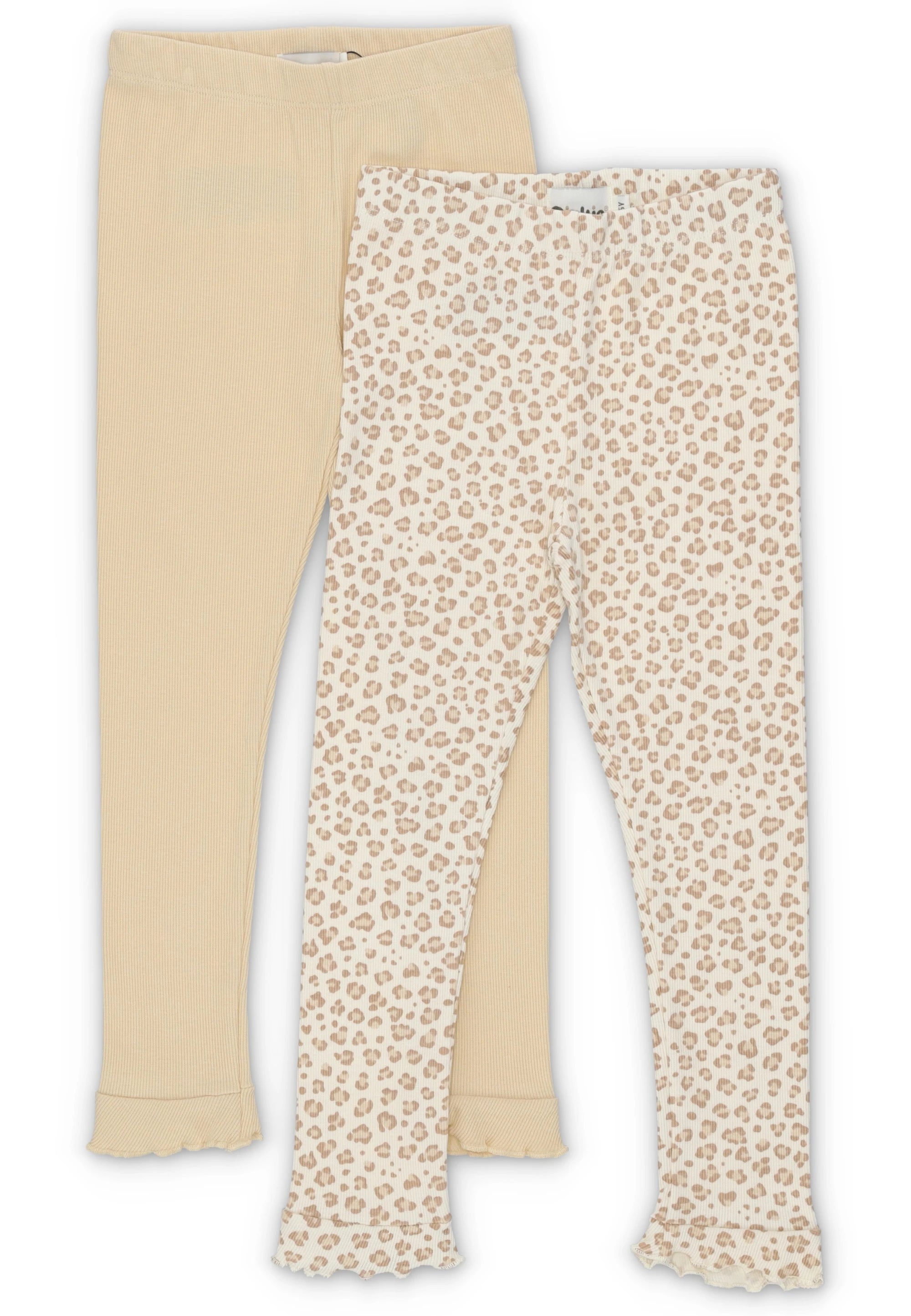 Leggings Dirkje 2 Pezzi Maculato-crema - Neonata