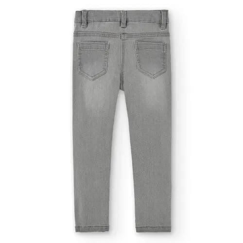Pantaloni Denim Elastico per Ragazza Boboli