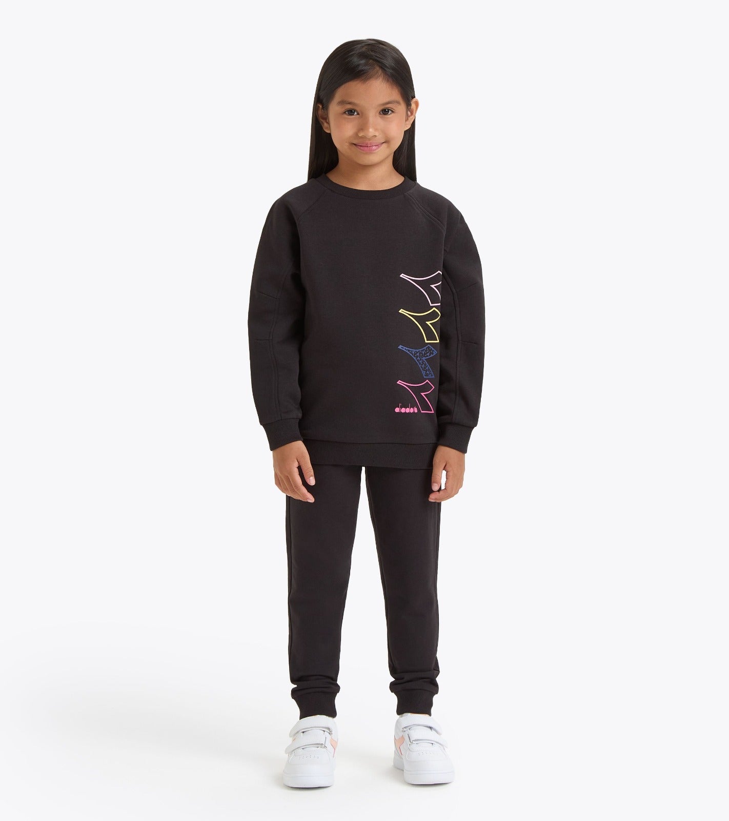 TUTA FELPATA SPORTIVA DIADORA BAMBINA/RAGAZZA