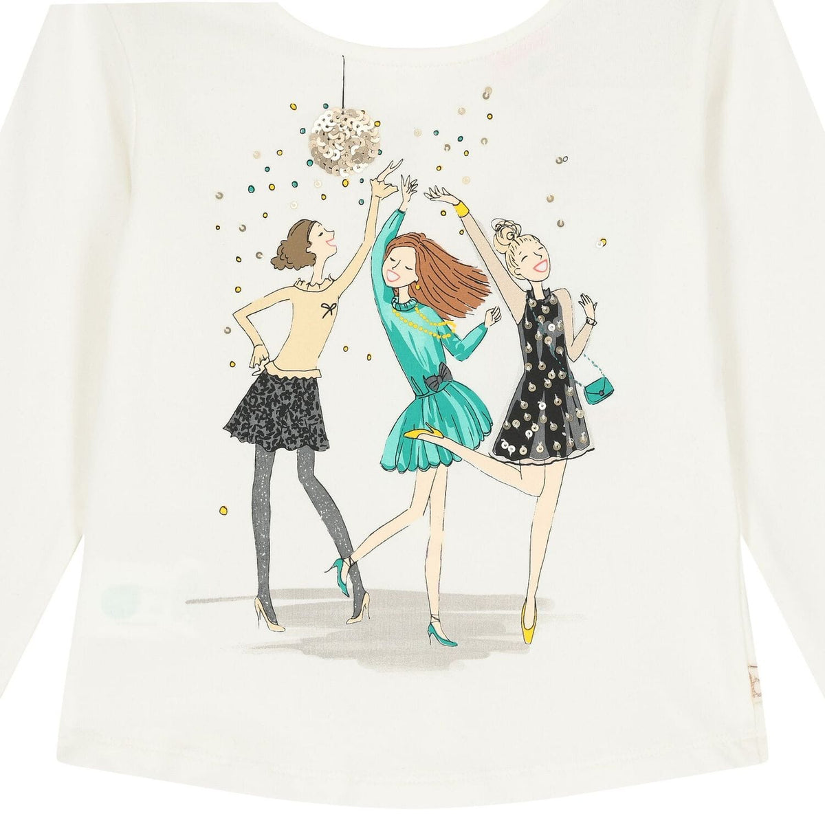 T-shirt Manica Lunga Boboli Ragazza