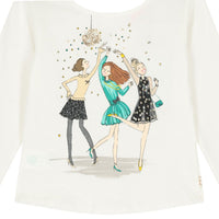 T-shirt Manica Lunga Boboli Ragazza