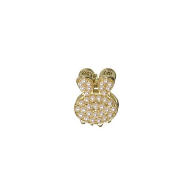 Accessori Mini Pinza con Perle e Viso di Coniglio Siena