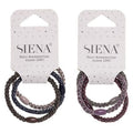 Pacco di 3 Elastici Intrecciati con Glitter Siena - Bambina