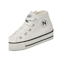 Scarpe Naturino Ylfas. Canvas Delave' White - Bambini