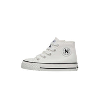 Scarpe Naturino Ylfas. Canvas Delave' White - Bambini