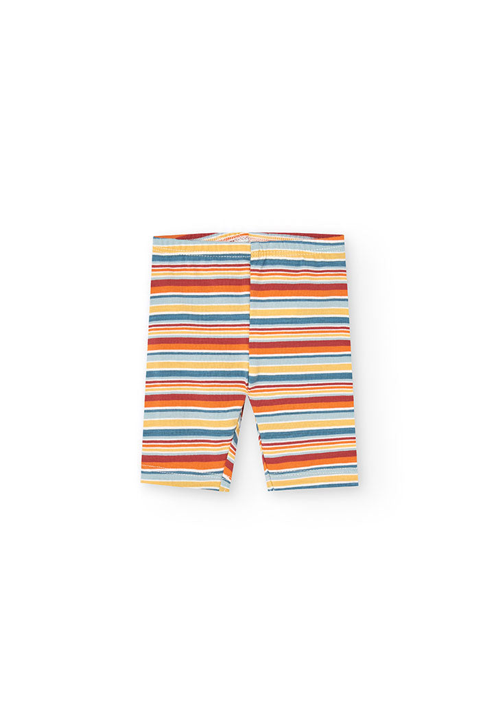 Set per Bimba Completo 2 Pezzi Leggings Corto e T-shirt Boboli