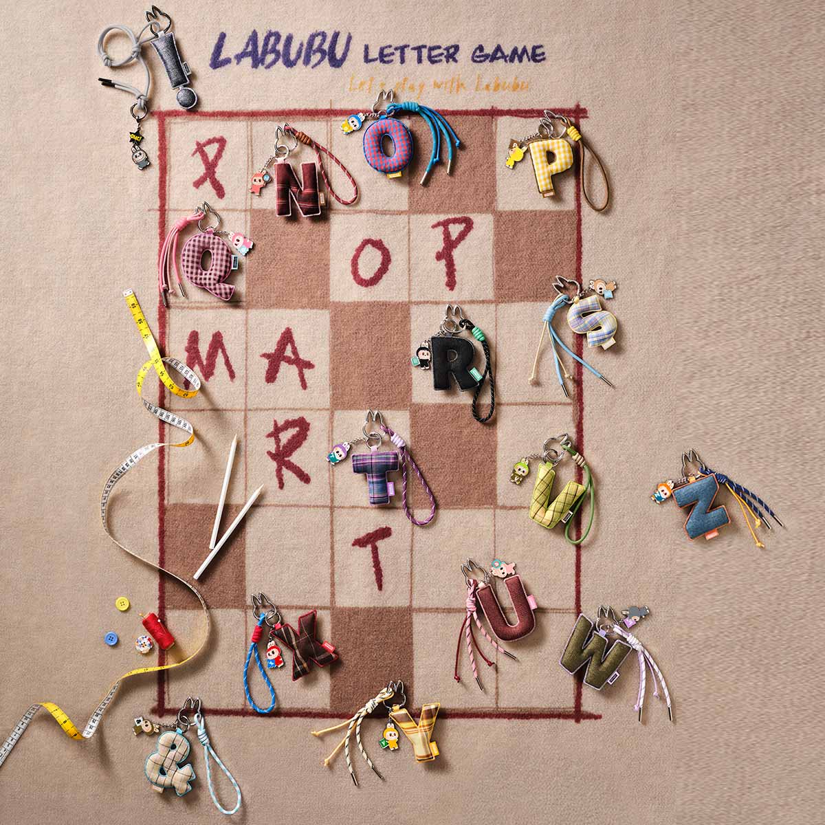 Accessori Labubu Pin For Love Letter Pendant N-z Pop Mart