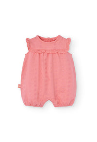 Tutina Jersey Ricamo per Neonati Boboli