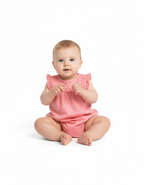 Tutina jersey ricamo per neonati -BCI