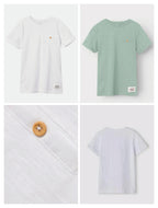 T-SHIRT  MEZZA MANICA BASICA DA BAMBINO - RAGAZZO