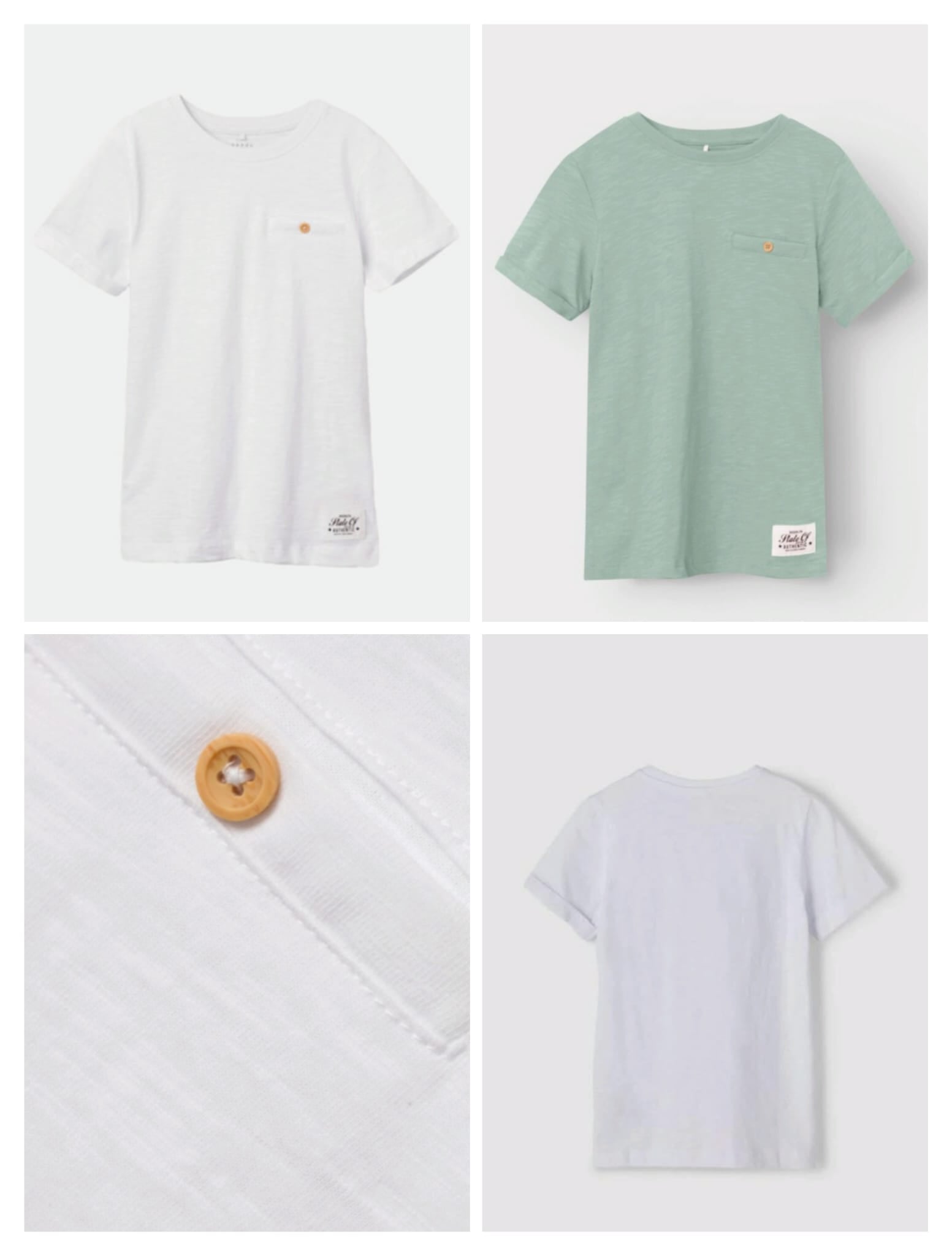 T-SHIRT  MEZZA MANICA BASICA DA BAMBINO - RAGAZZO