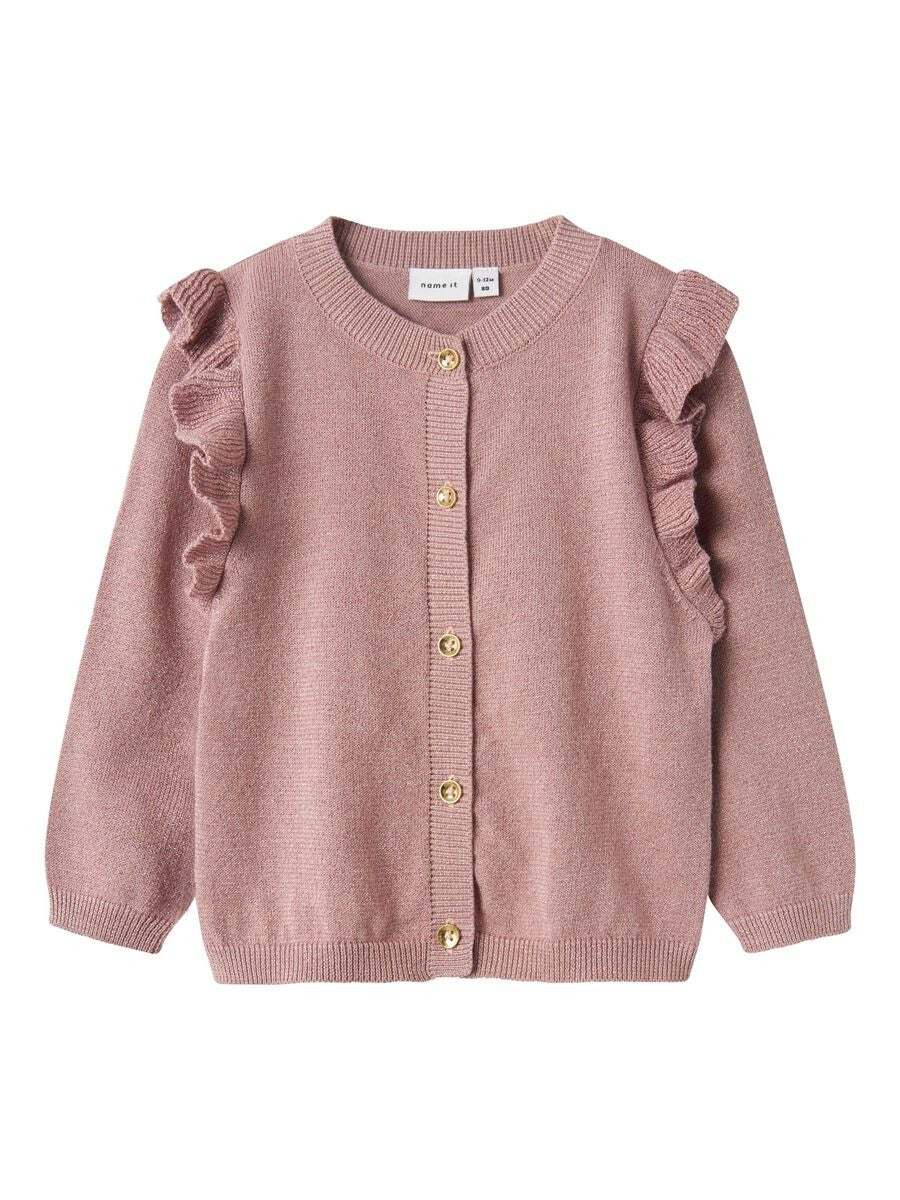 CARDIGAN EFFETTO LUREX - NAME IT BAMBINA