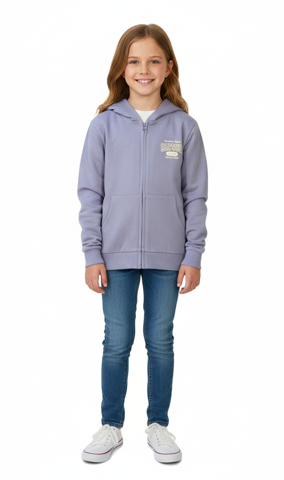 FELPA CARDIGAN BAMBINA RAGAZZA NAME IT REGULAR FIT CON ZIP