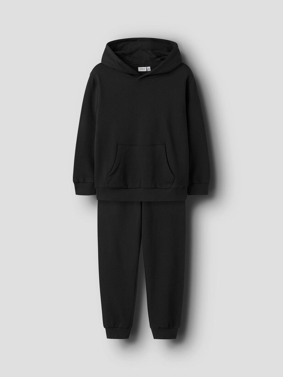 Tuta Bambino Felpato Regular Fit Comoda Cotone Trend
