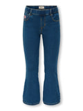 JEANS A ZAMPA CON FIOCCO BIMBA - ONLY