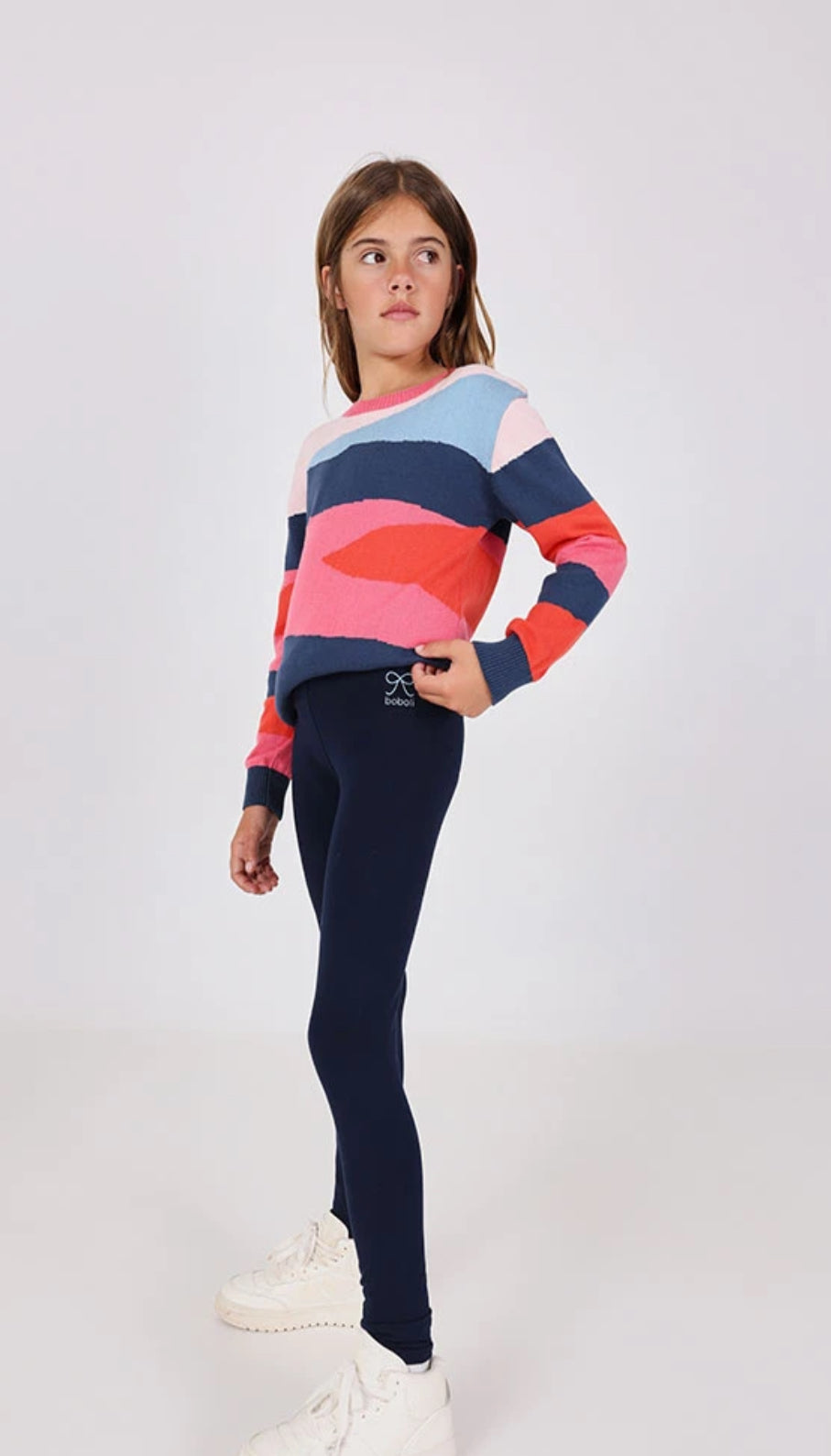 Leggings jersey elastico per ragazza