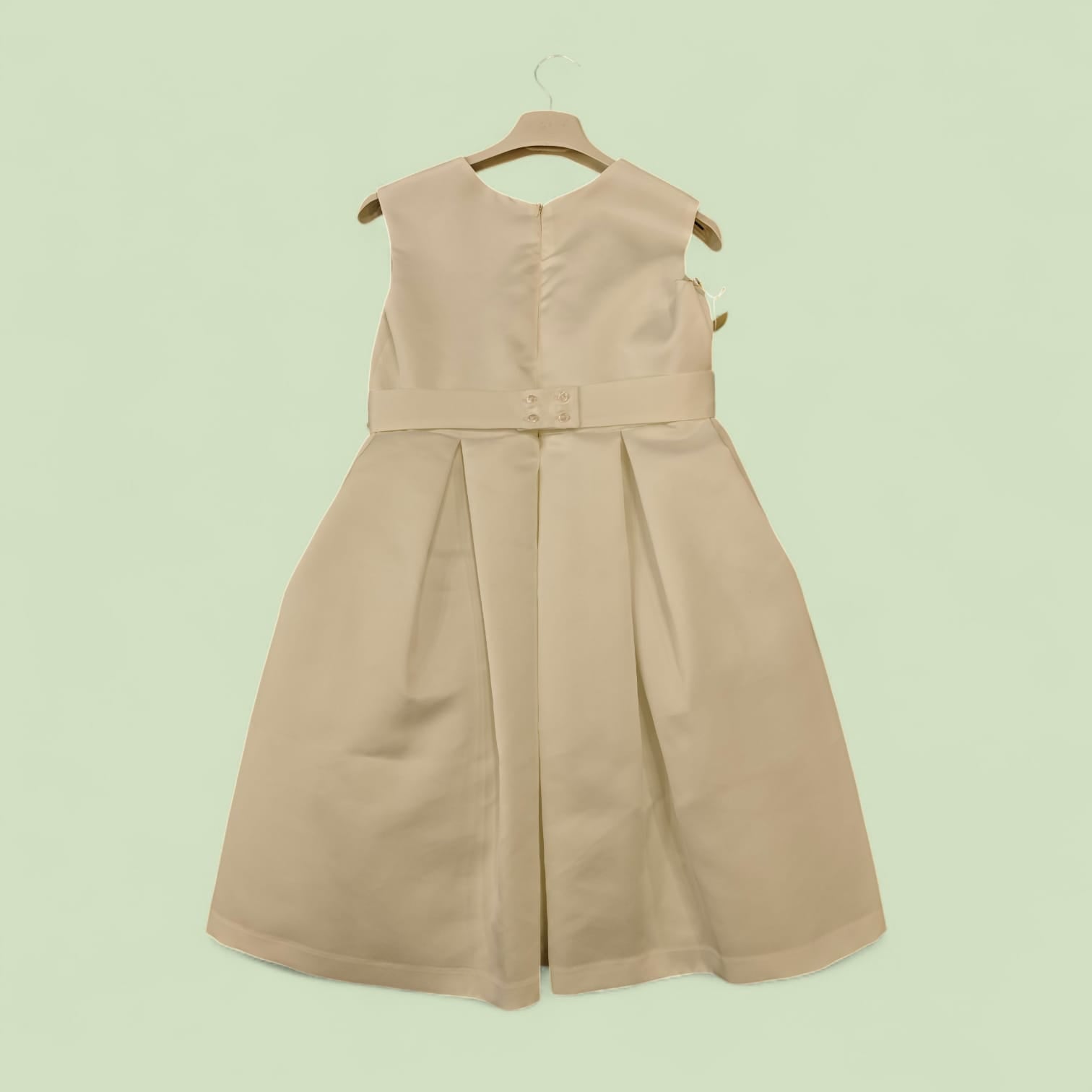 ABITO CERIMONIA CON CINTURA IN VITA