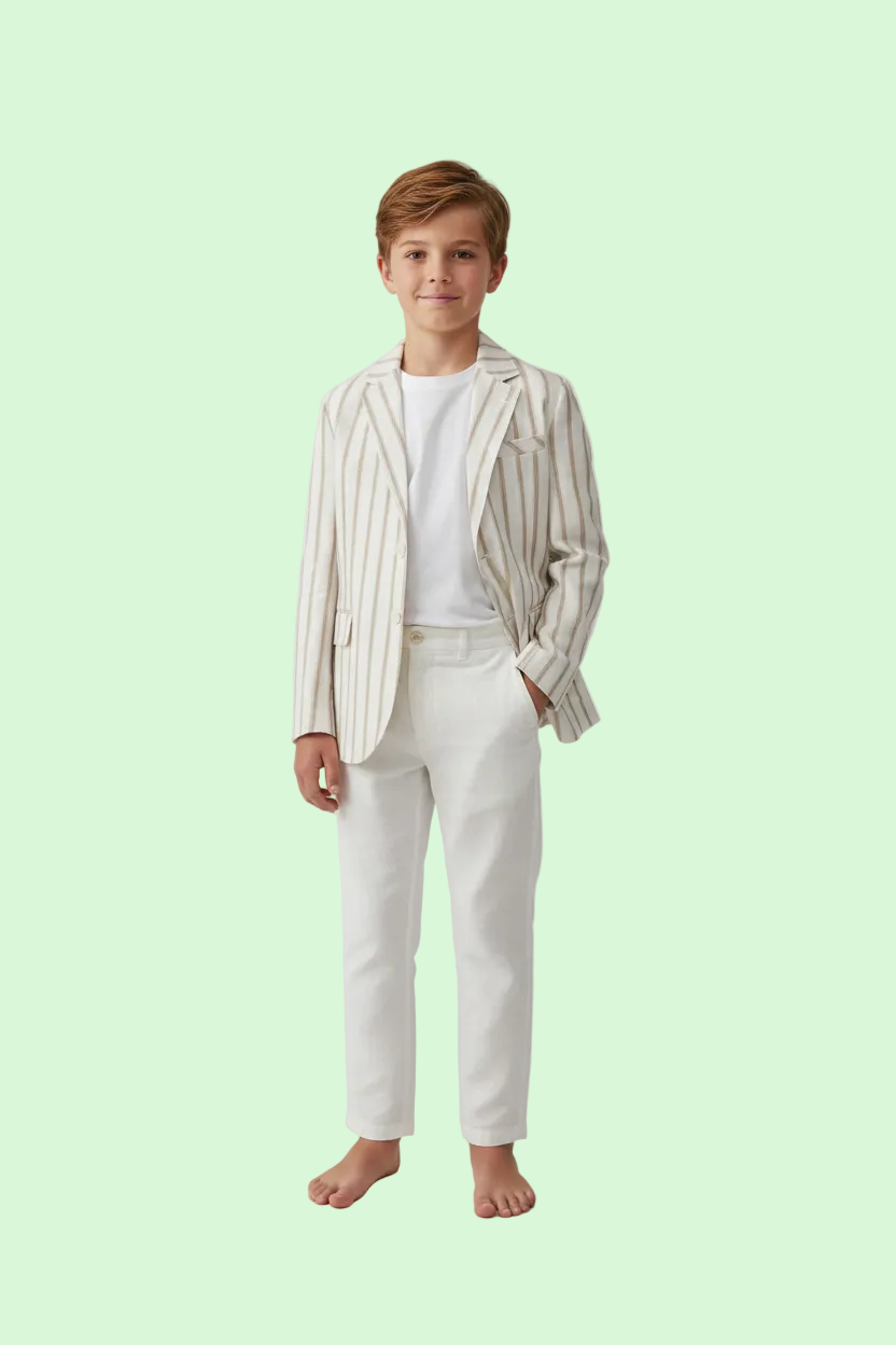 COMPLETO MANUELL & FRANK GIACCA GESSATA E PANTALONE RAGAZZO