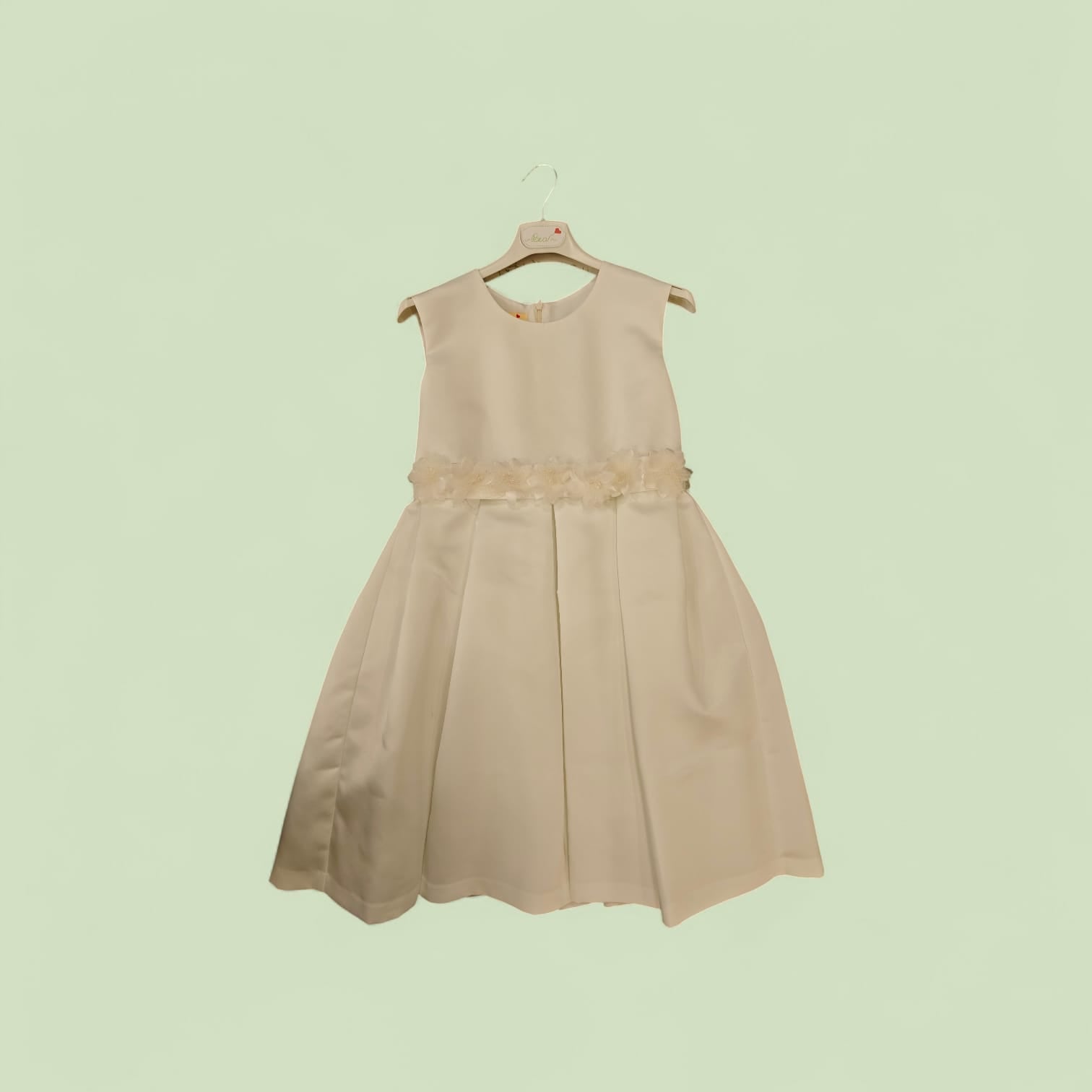 ABITO CERIMONIA CON CINTURA IN VITA