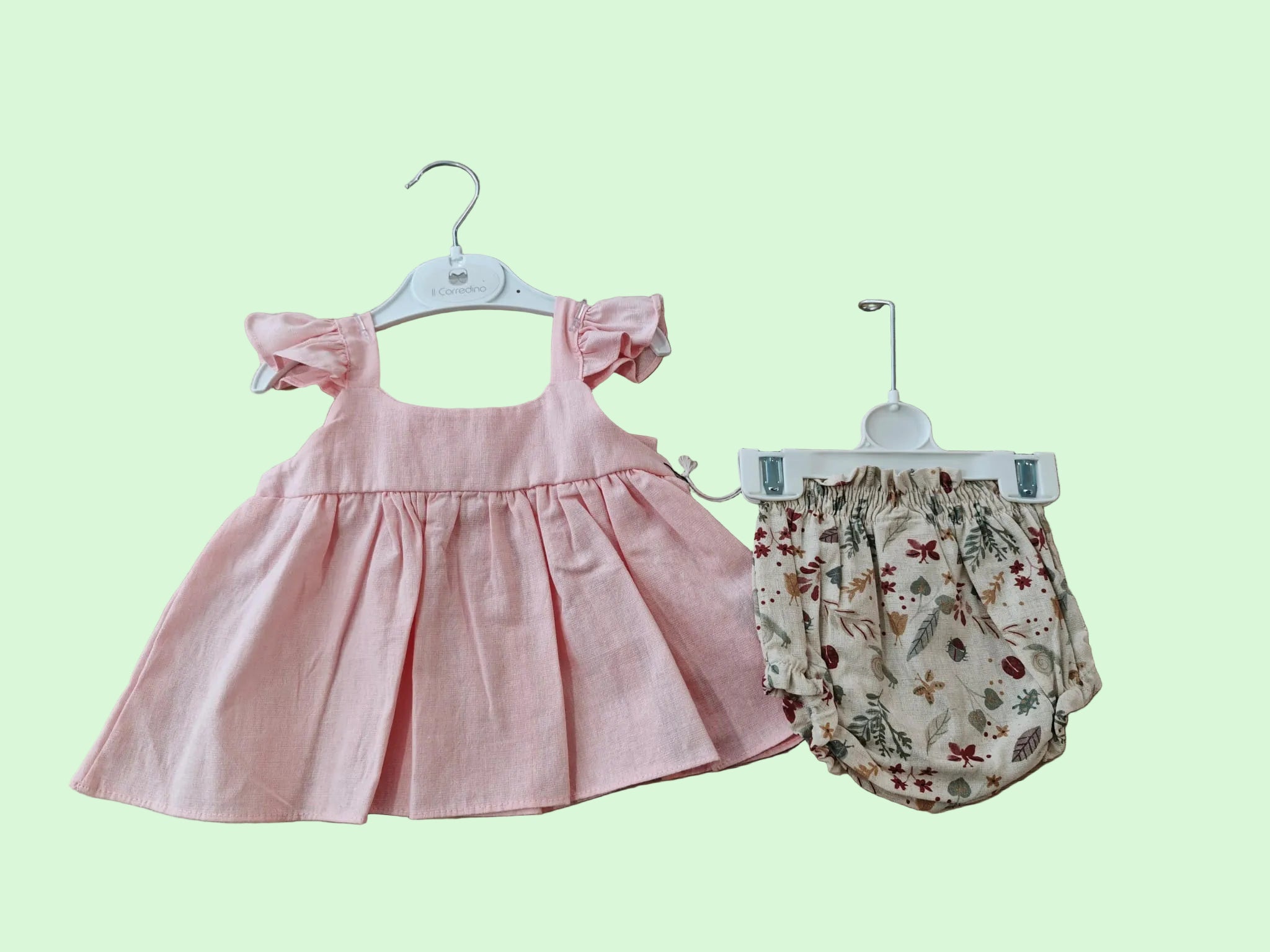COMPLETO 2 PEZZI TOP + COULOTTE CORREDINO