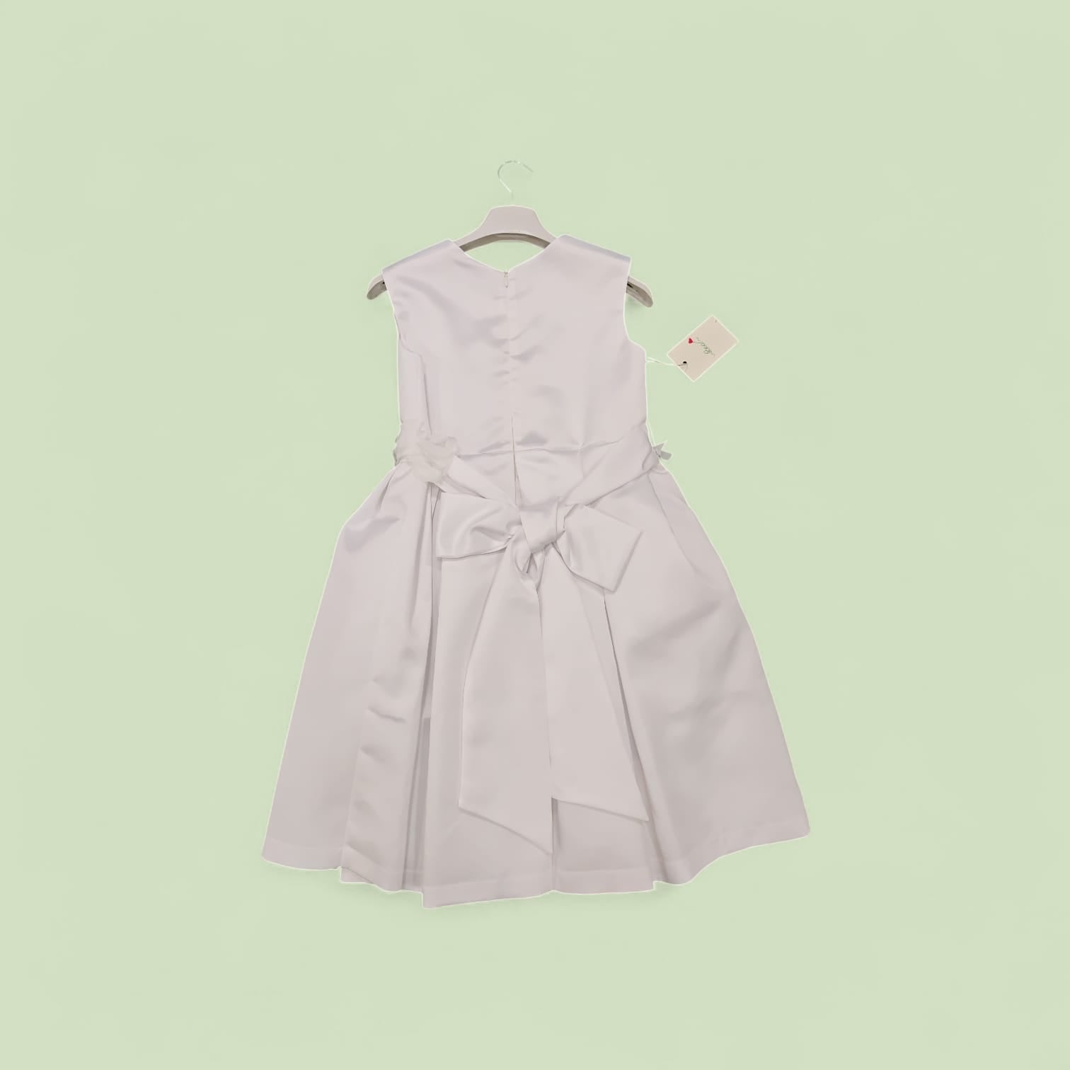 ABITO CERIMONIA CON CINTURA IN VITA