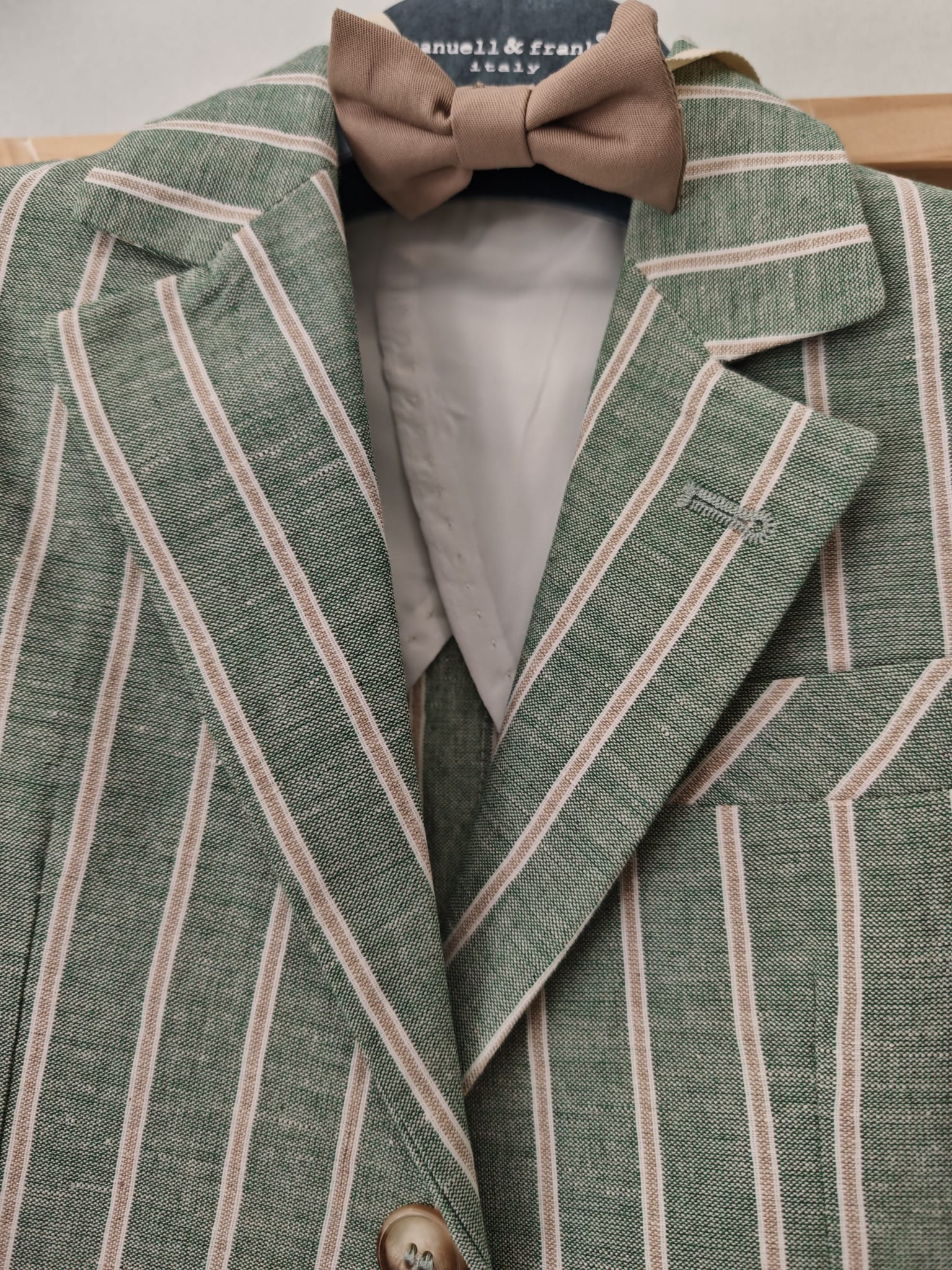COMPLETO COMPOSTO DA GIACCA+PANTALONE+PAPILLON MANUELL & FRANK