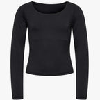 T-SHIRT A MANICHE LUNGHE REVERSIBILE - ONLY RAGAZZA