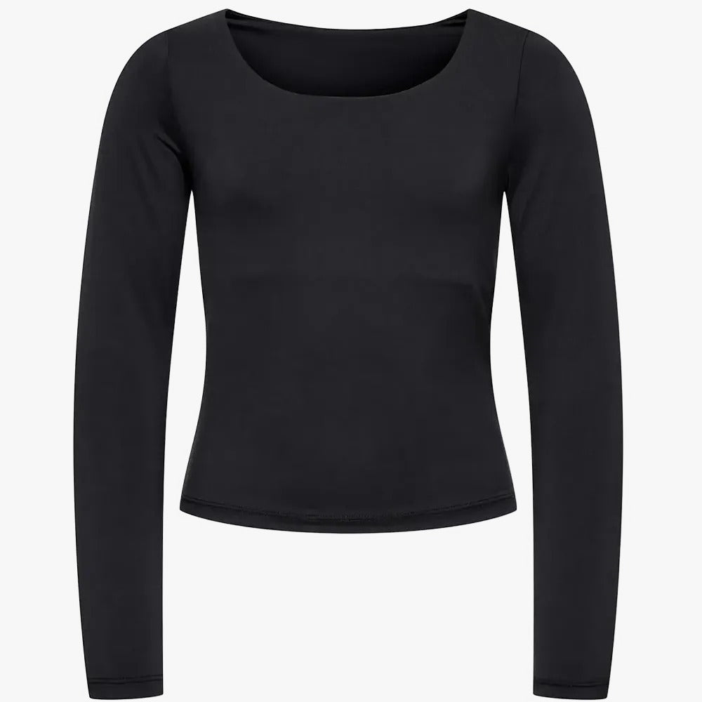 T-SHIRT A MANICHE LUNGHE REVERSIBILE - ONLY RAGAZZA