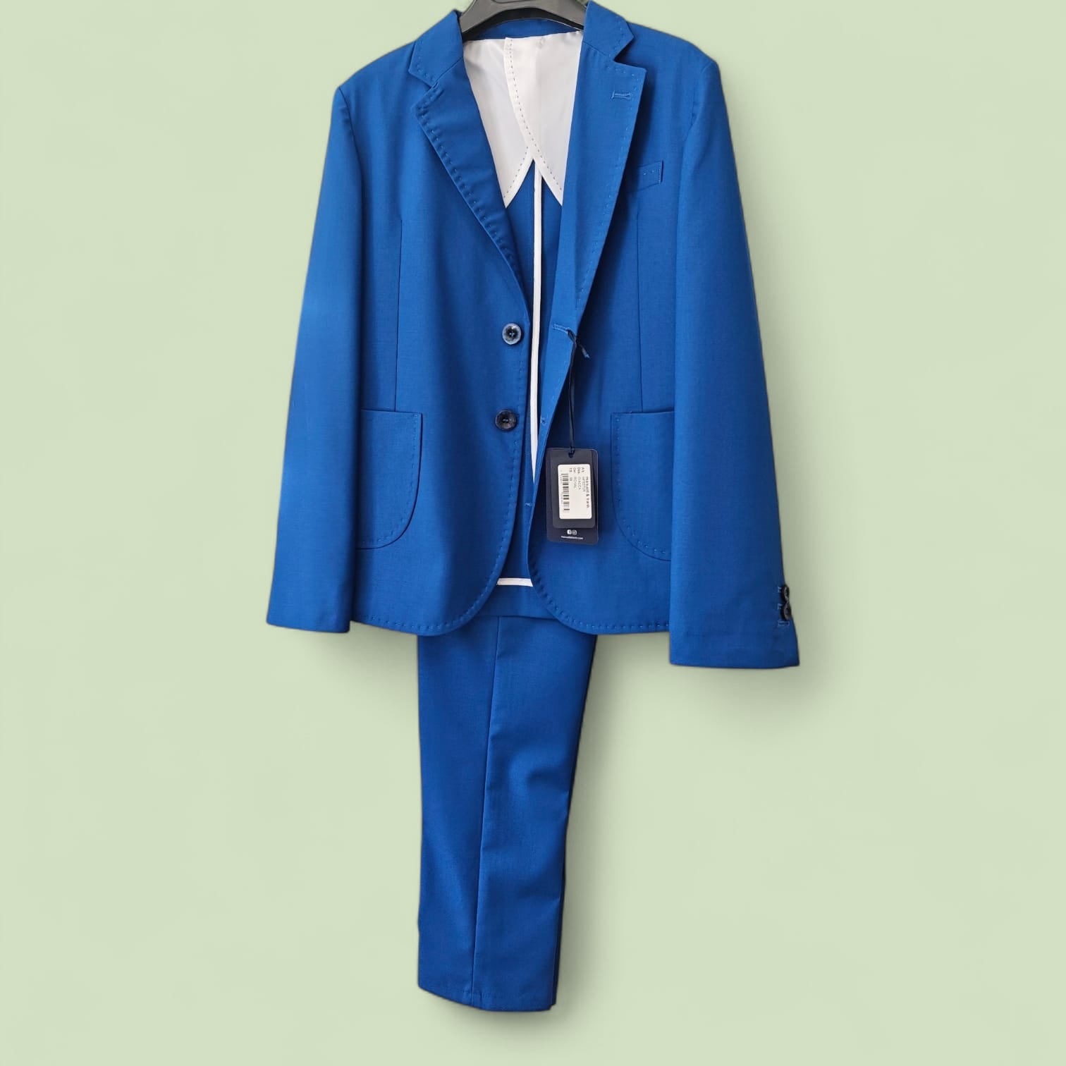 COMPLETO MANUELL & FRANK COMPOSTO DA GIACCA E PANTALONE ROYAL