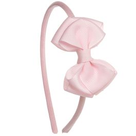 Cerchietto per Bambina con Fiocco in Grograin a Forma di Farfalla Siena