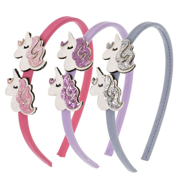 Cerchietto con Due Unicorni Siena