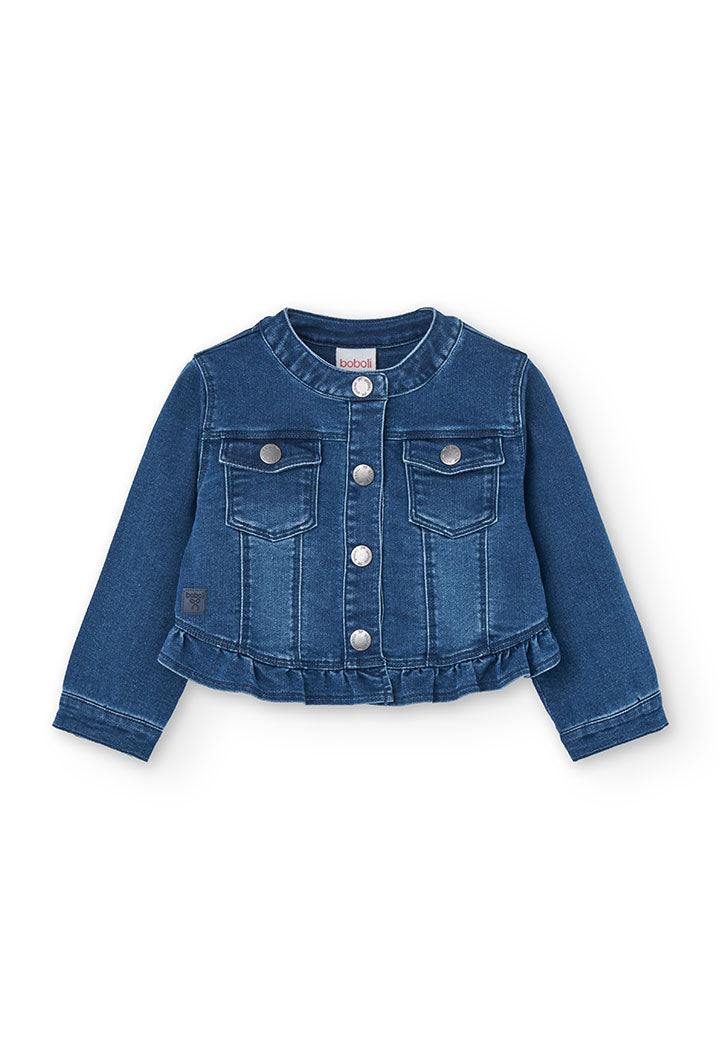 Giubbotto Jeans per Bambina Boboli