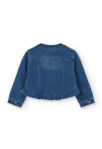 Giubbotto Jeans per Bambina Boboli