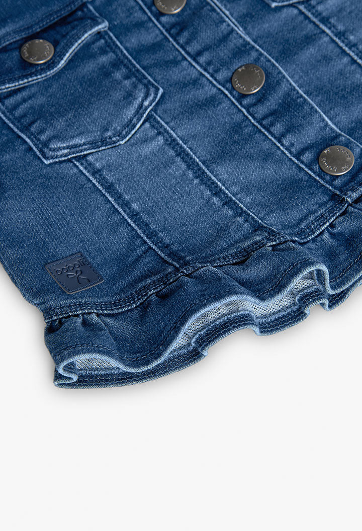 Giubbotto Jeans per Bambina Boboli