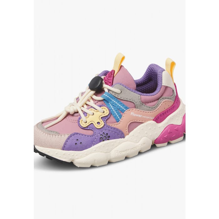 Sneakers Bambina e Ragazza Yamano 3 Rosa Fucsia Viola Flower Mountain