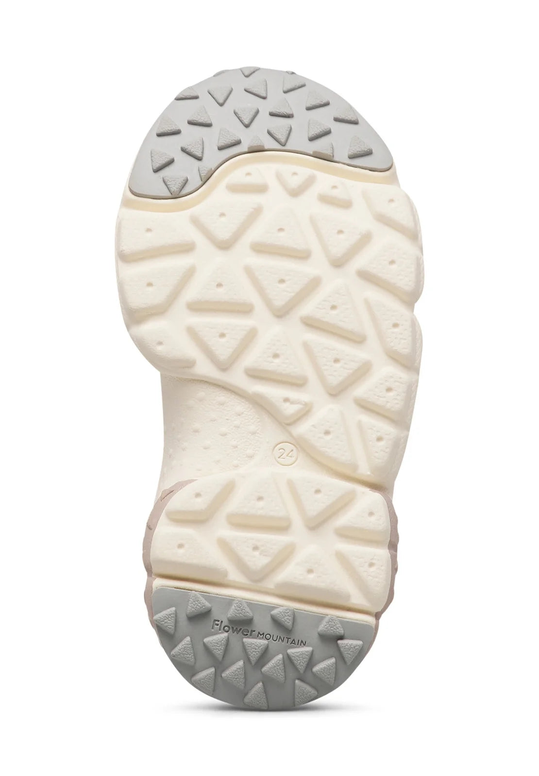 Sneakers Bambina e Ragazza Yamano 3 Cipria Latte Rosa Flower Mountain