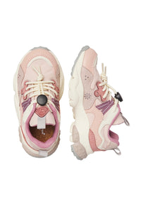 Sneakers Bambina e Ragazza Yamano 3 Cipria Latte Rosa Flower Mountain