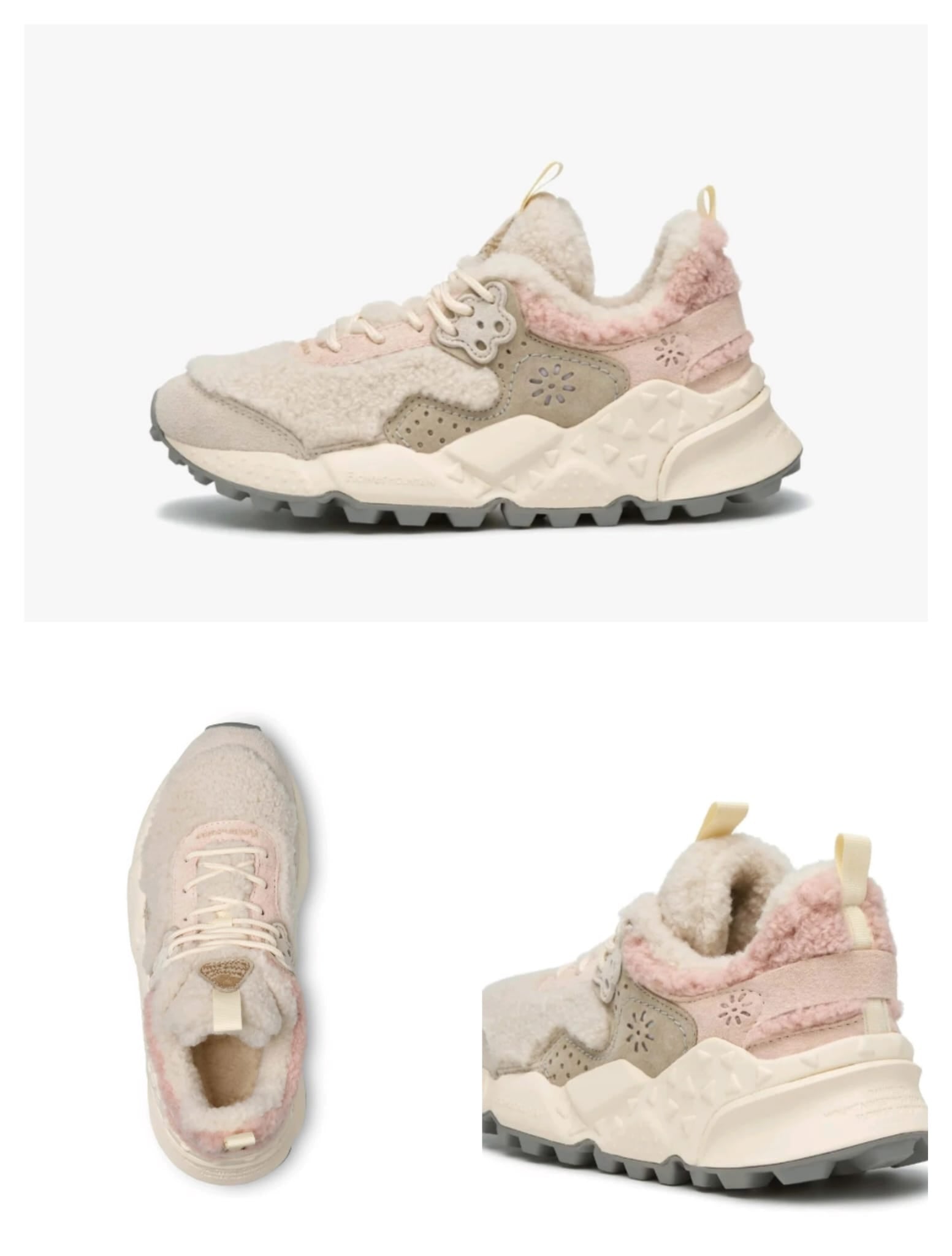 FLOWER MOUNTAIN DOI JUNIOR BEIGE-NUDE-POWDER