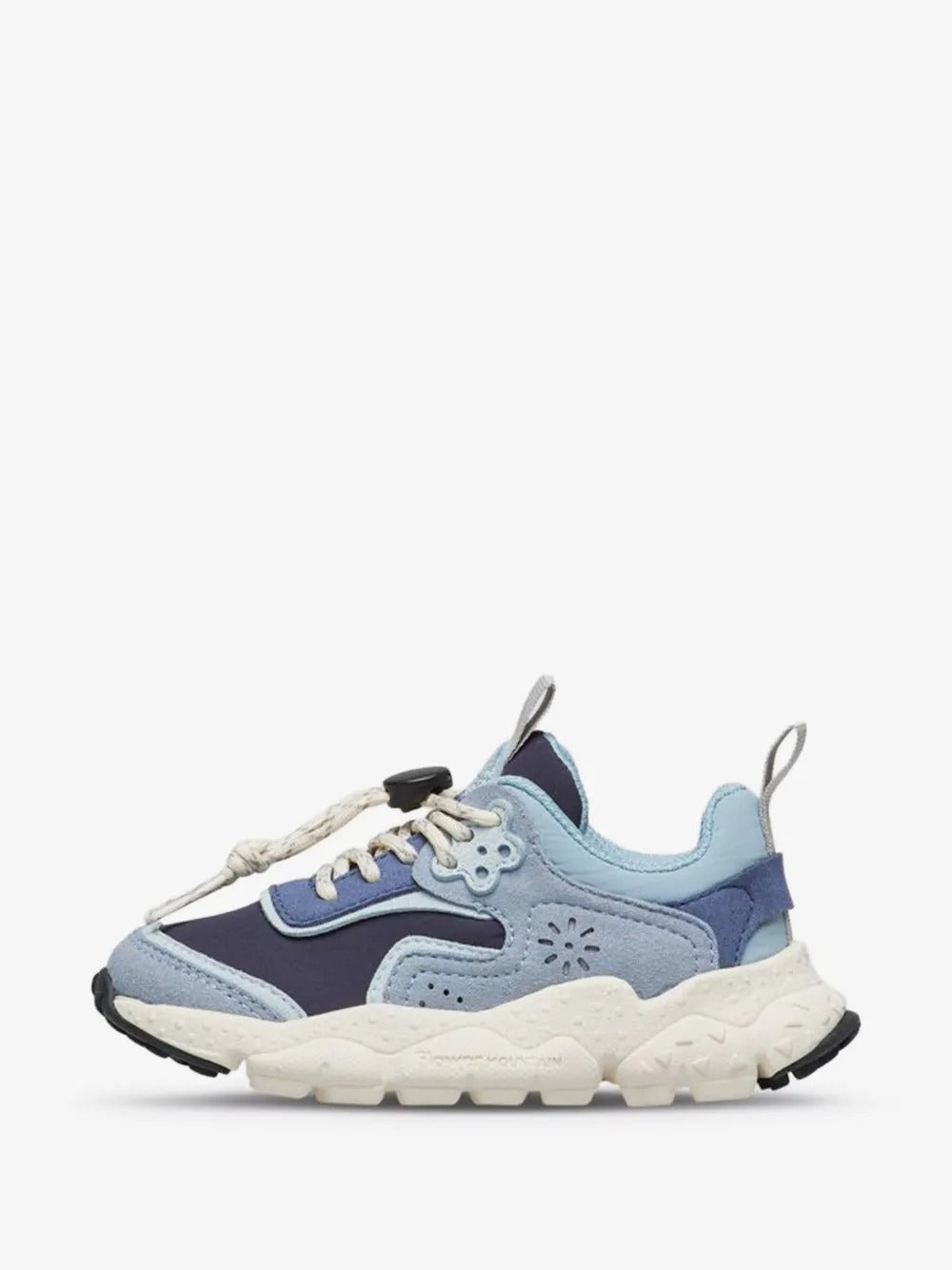 Sneakers Bambini e Ragazzi Doi Azzurro Blu Flower Mountain