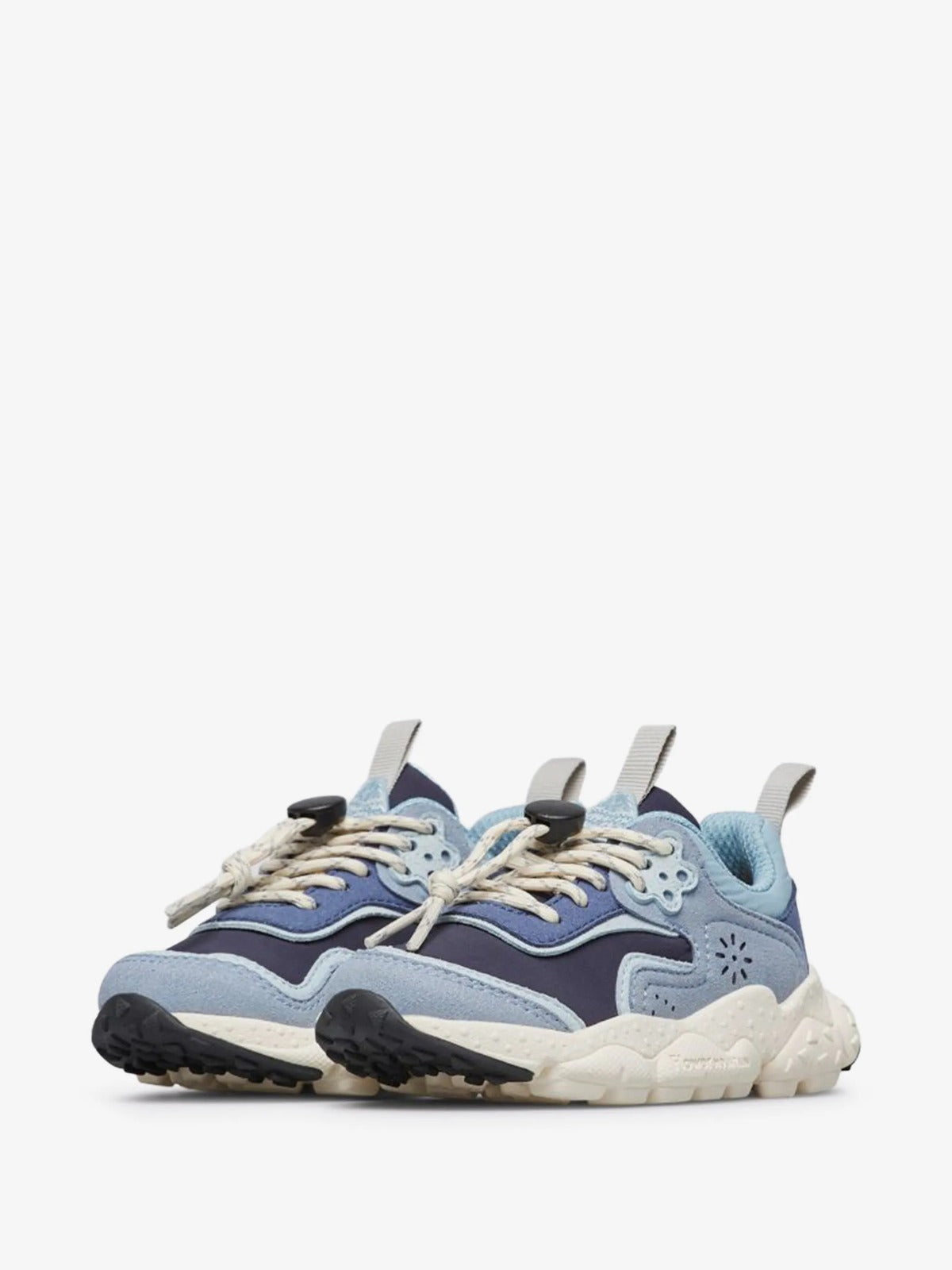Sneakers Bambini e Ragazzi Doi Azzurro Blu Flower Mountain