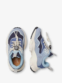 Sneakers Bambini e Ragazzi Doi Azzurro Blu Flower Mountain