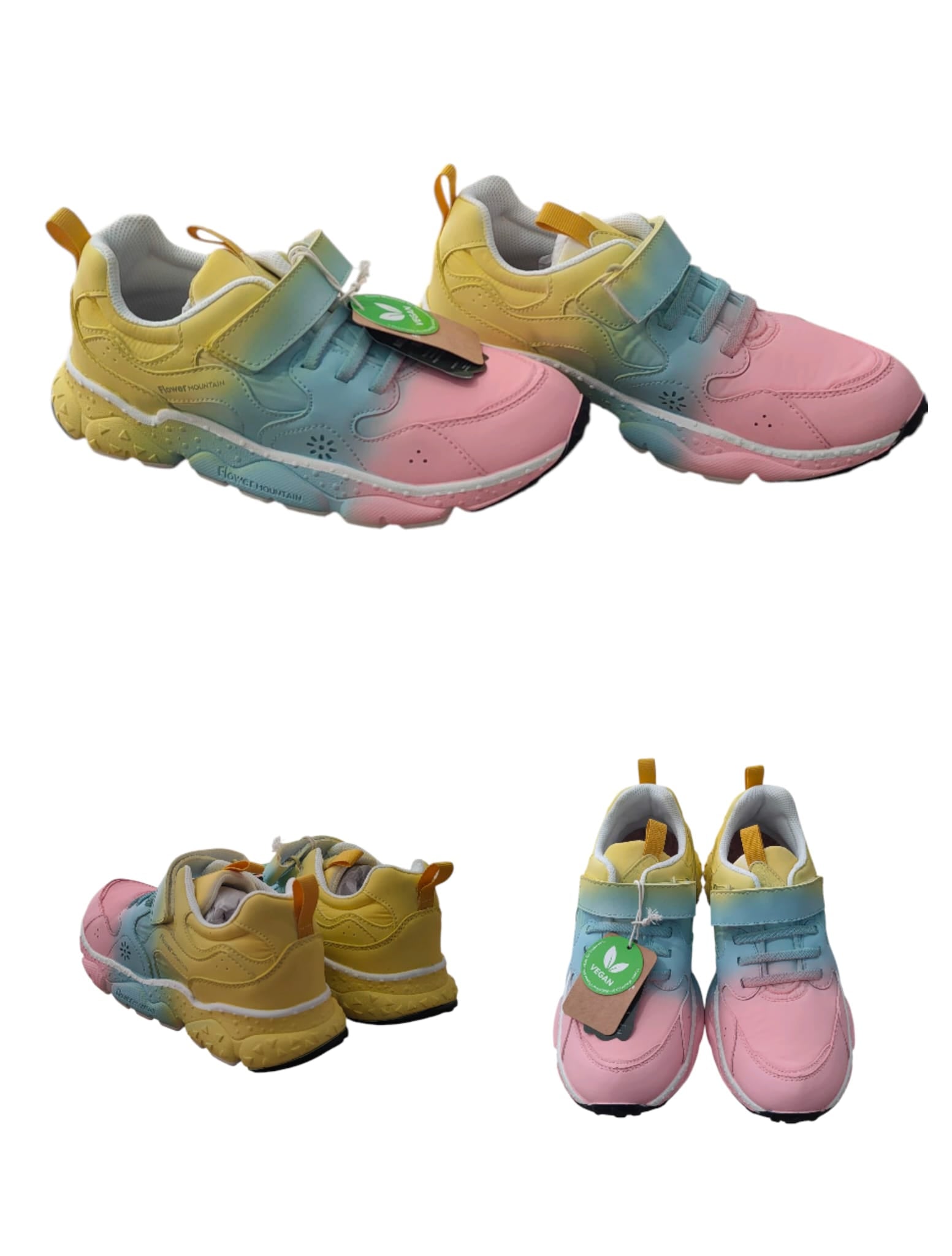 YAMANO 3 JUNIOR. RAIMBO RED-AZURE-YELLOW