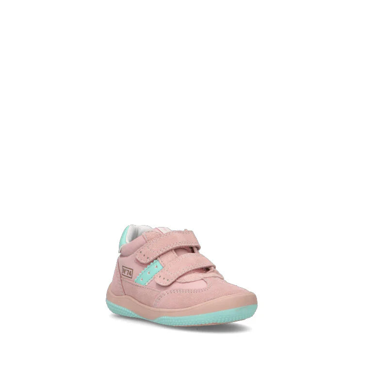 Naturino Go Vl. Suede/nylon Navy-white - Bambini