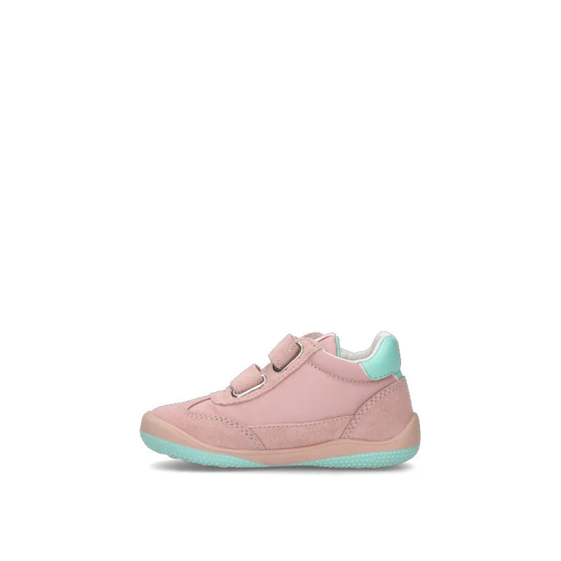 Naturino Go Vl. Suede/nylon Navy-white - Bambini
