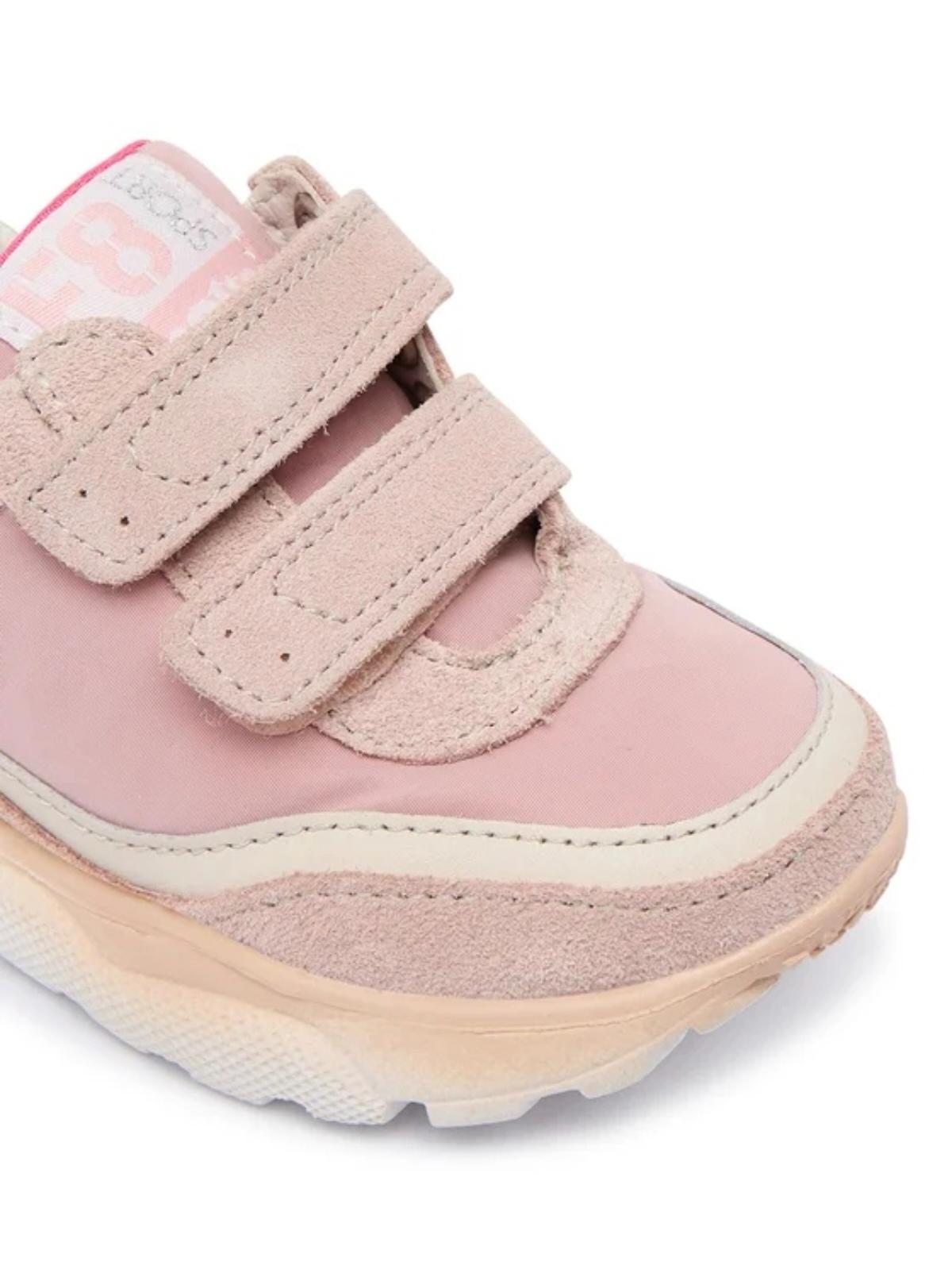 Sneakers Bambina Amantea 2 Glitter Cipria Platino Falcotto