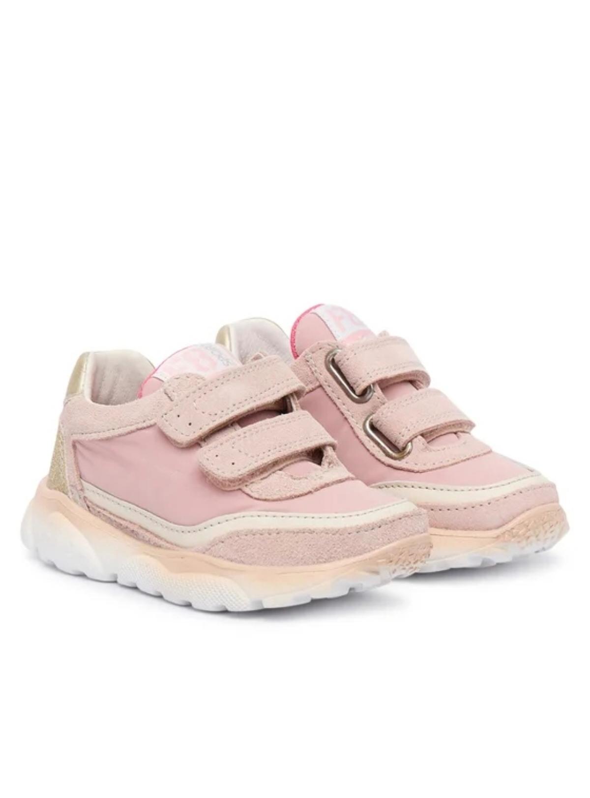Sneakers Bambina Amantea 2 Glitter Cipria Platino Falcotto