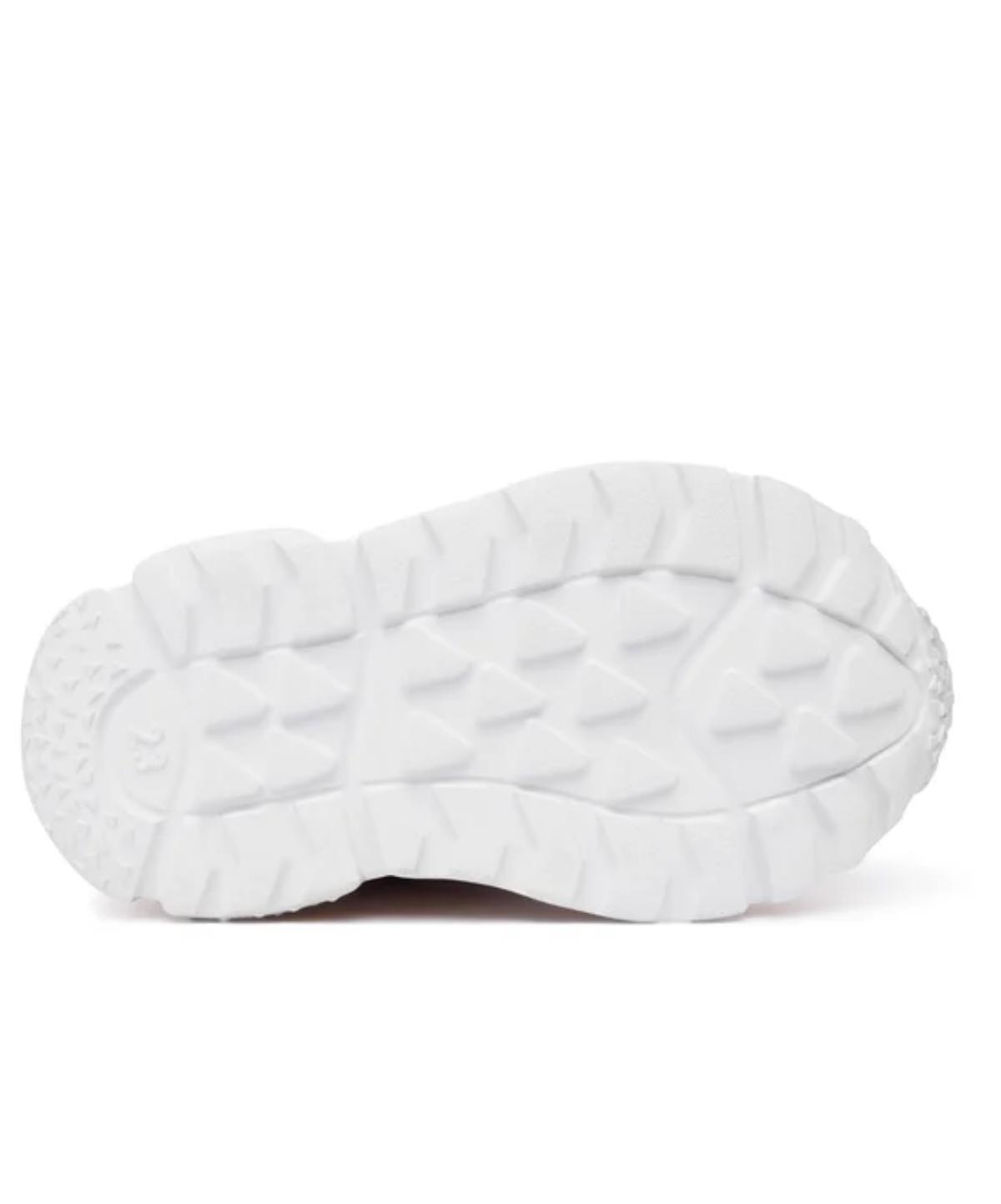 Sneakers Bambina Amantea 2 Glitter Cipria Platino Falcotto