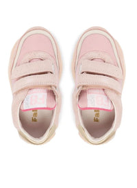 Sneakers Bambina Amantea 2 Glitter Cipria Platino Falcotto