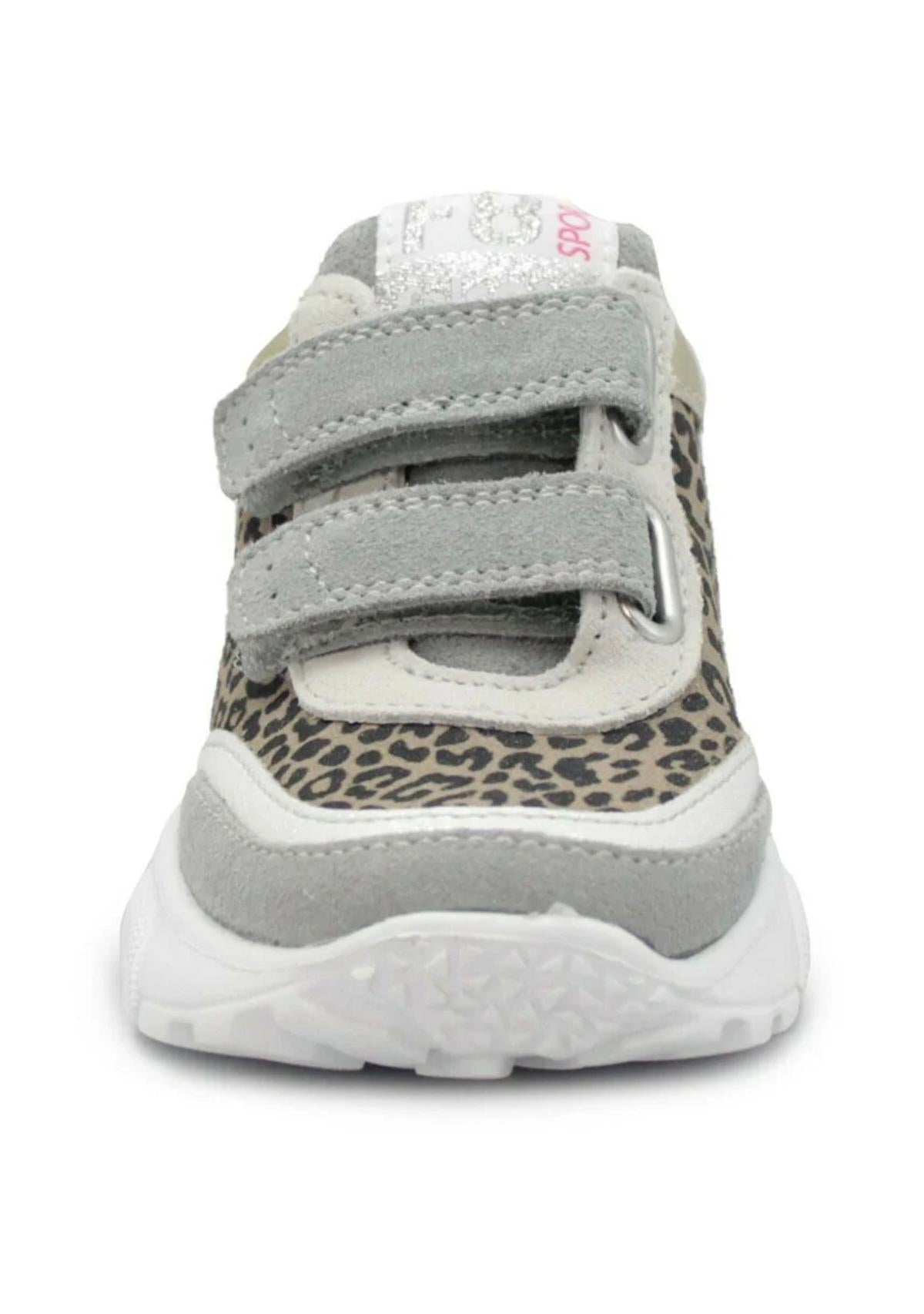 Sneakers Bambina Amantea 2 Leopardate Grigio Nero Falcotto